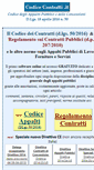 Mobile Screenshot of codicecontratti.it